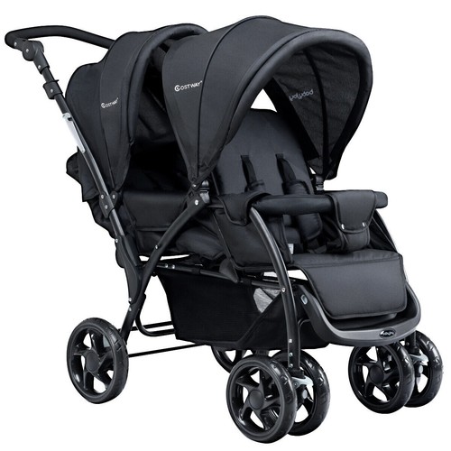 Double baby pushchair - baby,