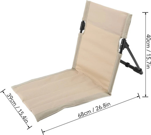 Beach mat adjustable backrest - ,