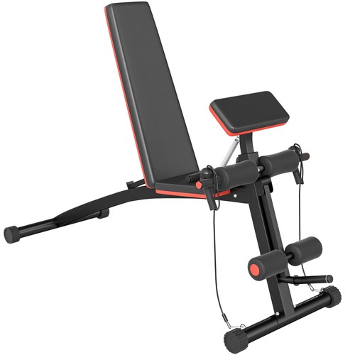 Foldable dumbbell bench with - bench,